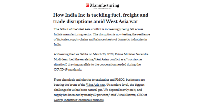 Businesses adapt to fuel, freight and trade disruptions.