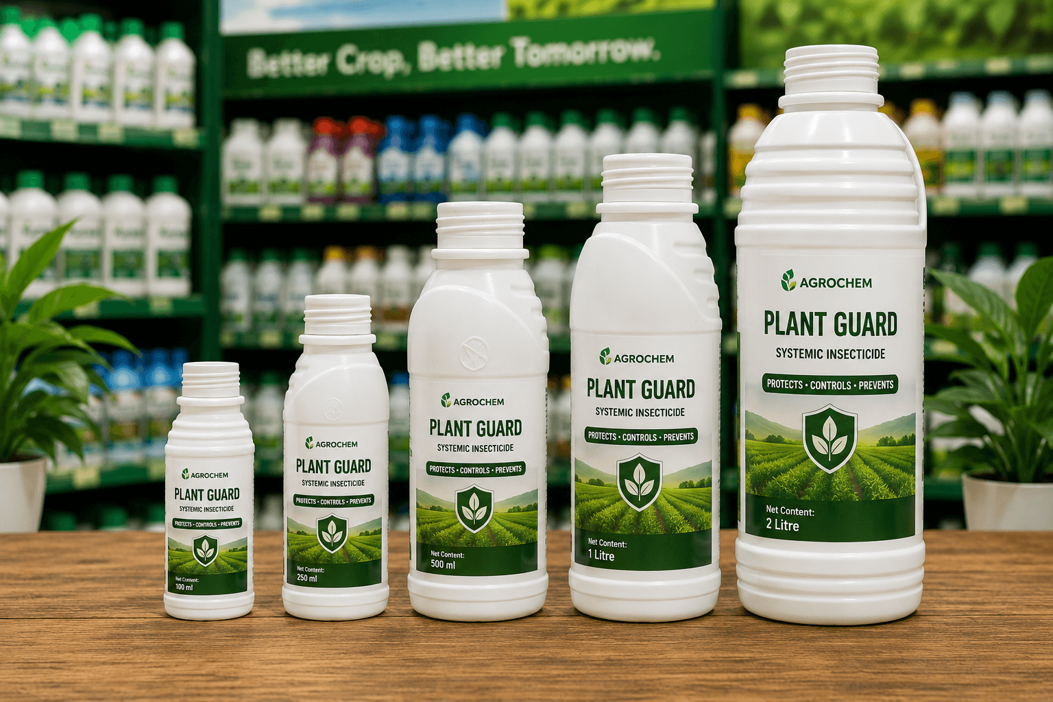 PET Agro Bottles