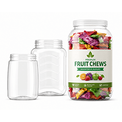 PET Wide Mouth Jars